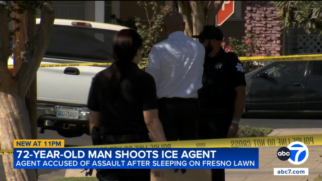 Off-duty ICE agent shot after assaulting 72-year-old man and his daughter at Fresno home, police say
— ABC 7 Bay Area