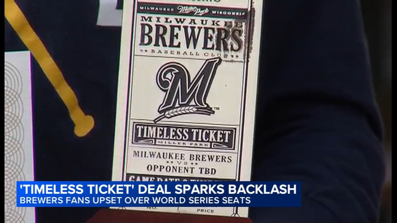 Brewers 'Timeless Ticket' holders say the team isn't fully honoring deal for World Series seats
       — ABC 7 Bay Area, Moraga Schools news
