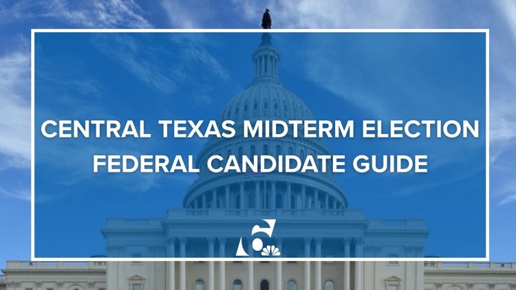 Federal Ballot Guide: Who is on the ballot for Congress and U.S. Senate in Central Texas — KCEN (Central Texas), Moraga Community news