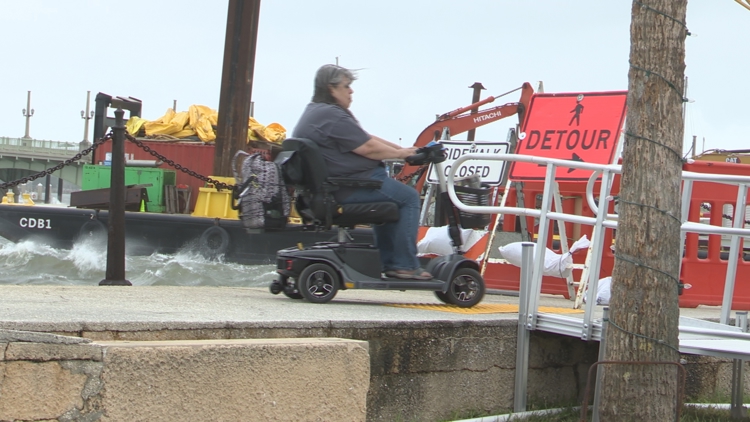 FDOT plans ahead for King Tide as Matanzas River seawall project prompts pedestrian detour — First Coast News Local, Moraga Schools news