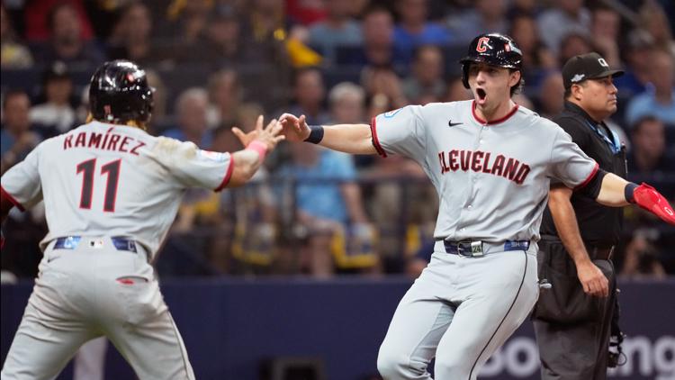 Chase DeLauter and José Ramírez lead the Guardians to a 7-3 win over the Rays in Game 1 of the ALCS — WTSP Sports Tampa Bay, Moraga Sports news