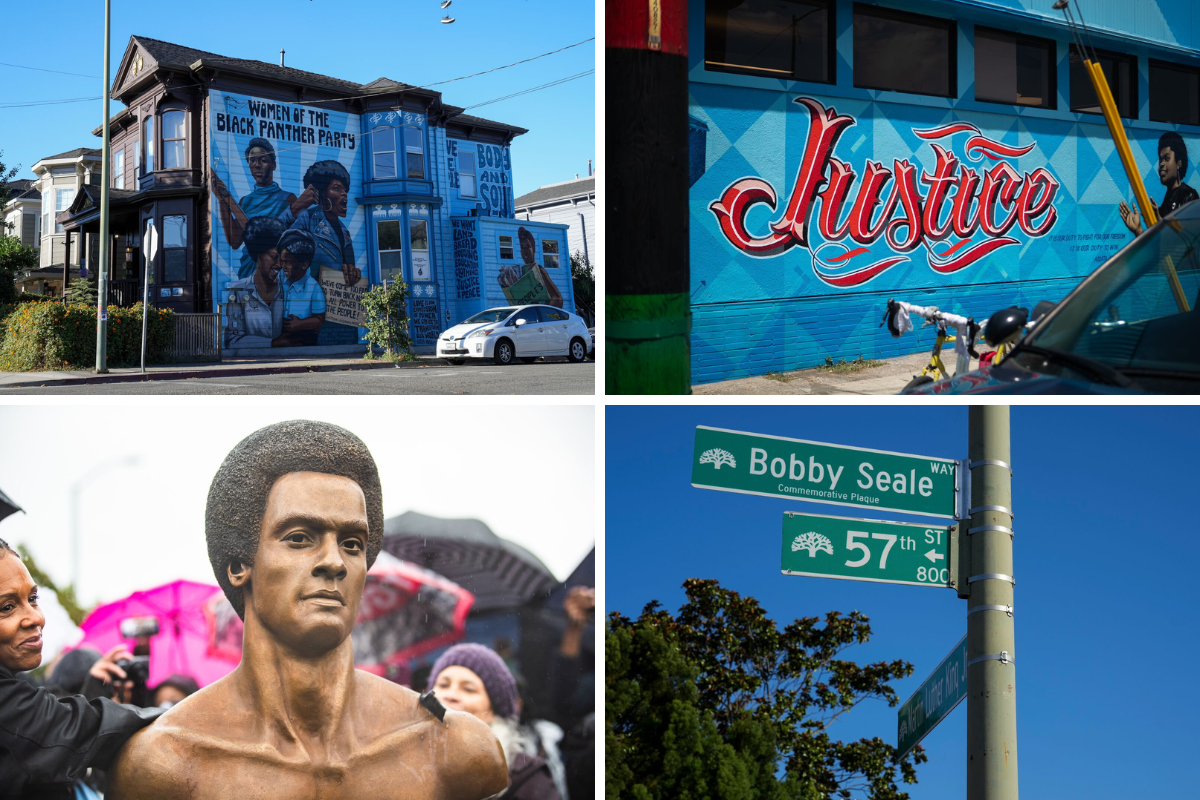 Black Panther Party history is all over Oakland. Here’s where to look — The Oaklandside, Moraga Arts news