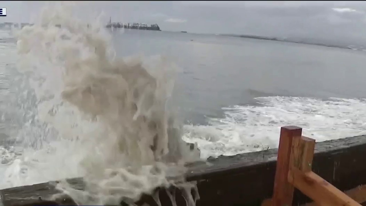 Assessing damages from Tropical Storm Rachel in Long Beach  — KTVU FOX 2 Bay Area