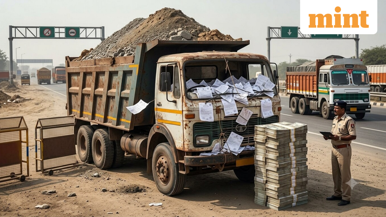 Why running up ₹35 lakh in unpaid challans makes business sense: The perverse unit economics of India’s trucking mafia — Mint India, Moraga Business news